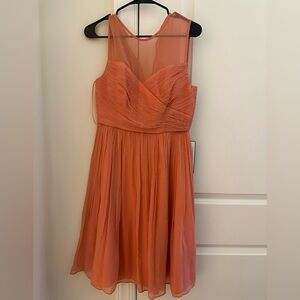 J. Crew Strapless Coral Dress